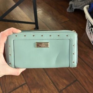 Kate spade zip around wallet